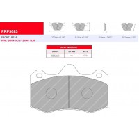 Plaquettes Ferodo DS 2500 FRP3083H - SEAT