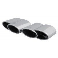 2 Embouts double ovale Ø 200mm