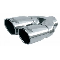 Embout double rond Ø 76 mm