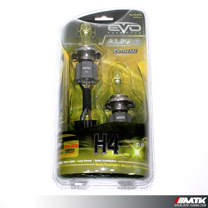 Ampoule Compétition - H4 100w - PM Racing