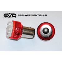 2 Ampoules LED P21W (BA15s) rouge