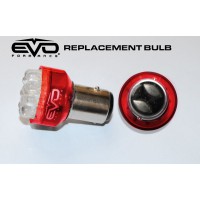 2 Ampoules LED P21/5W (BAY15D) rouge
