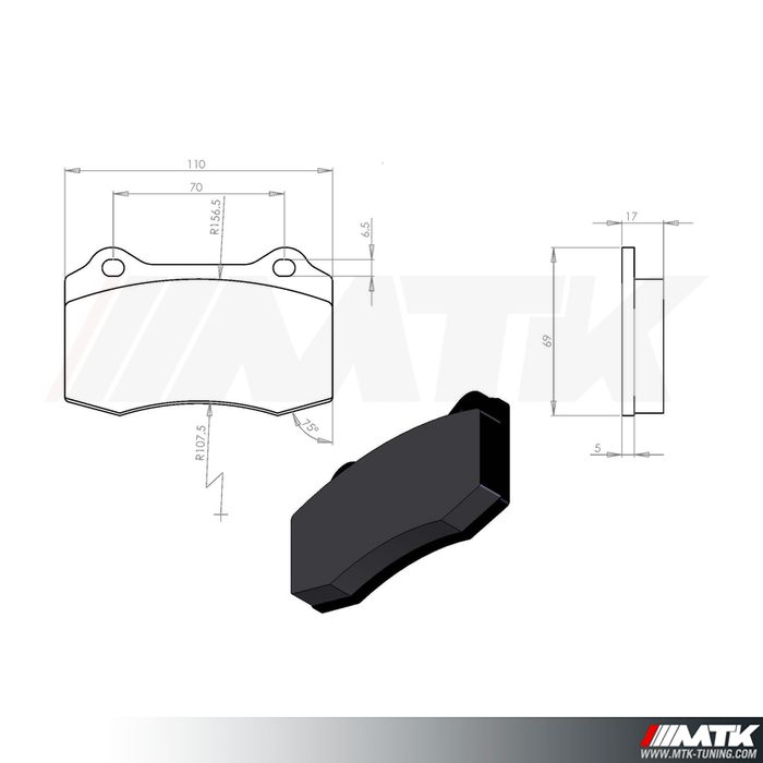 Plaquettes Tarox Strada SP0331