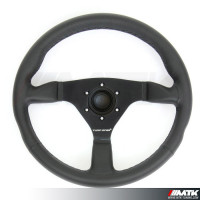 Volant plat Cuir veritable 350 mm