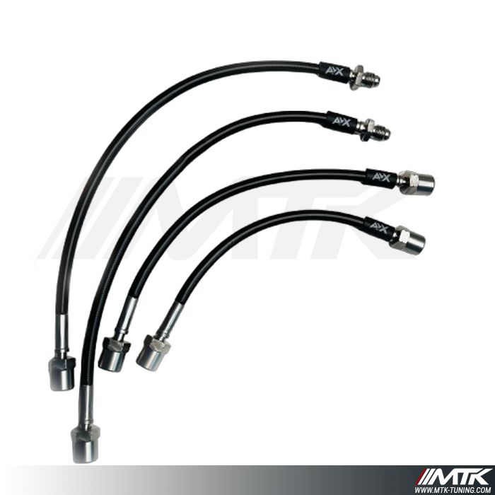 Flexibles de frein AVX Peugeot 206 RC