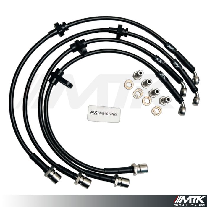 Flexibles de frein AVX Subaru Impreza WRX - STi