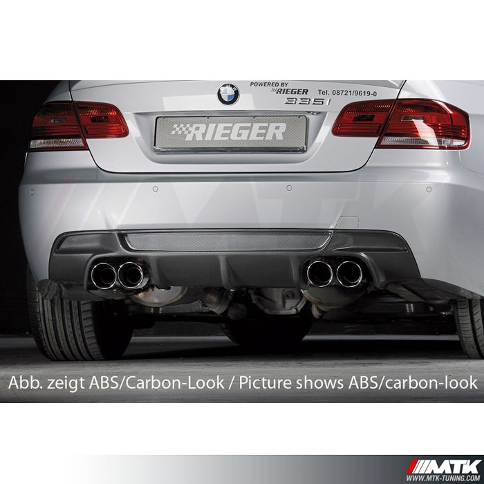 Diffuseur RIEGER BMW Serie 3 E92 E93 Ph1 et Ph2