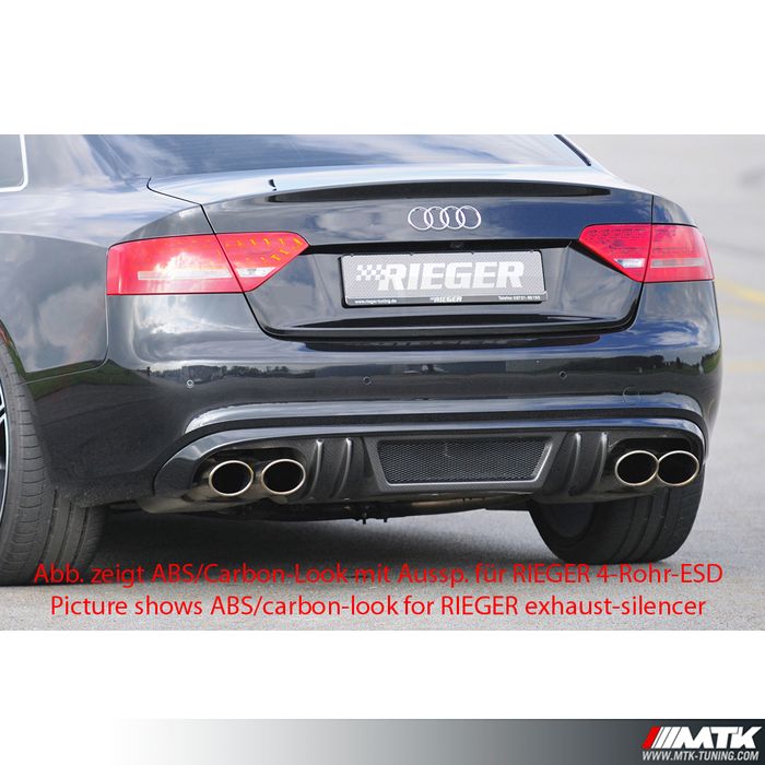 Diffuseur RIEGER Audi S5 B8 Sportback