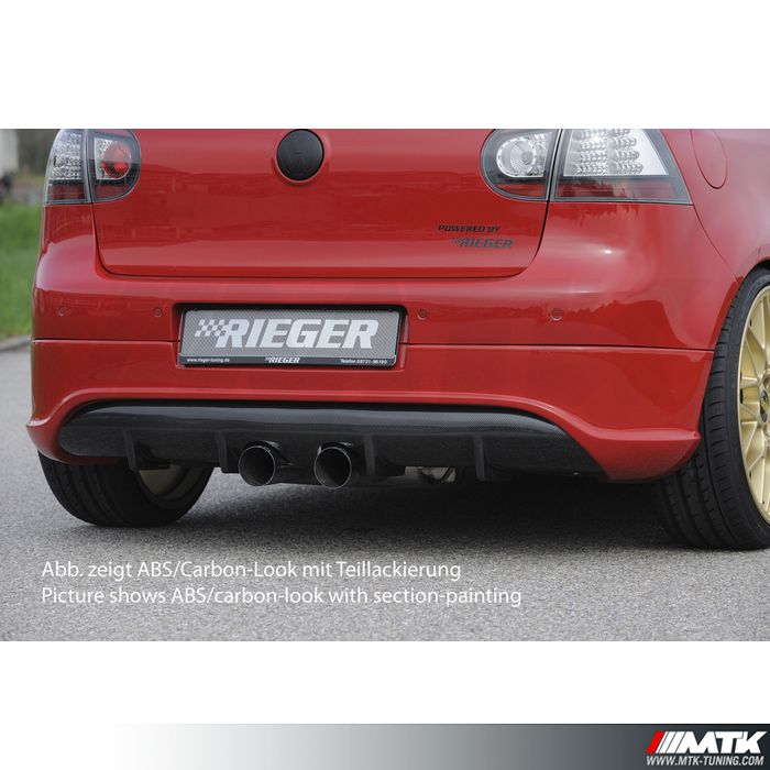 Diffuseur RIEGER Volkswagen Golf 5 GTI