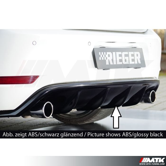 Diffuseur RIEGER Volkswagen Golf 6 GTI et Cabriolet