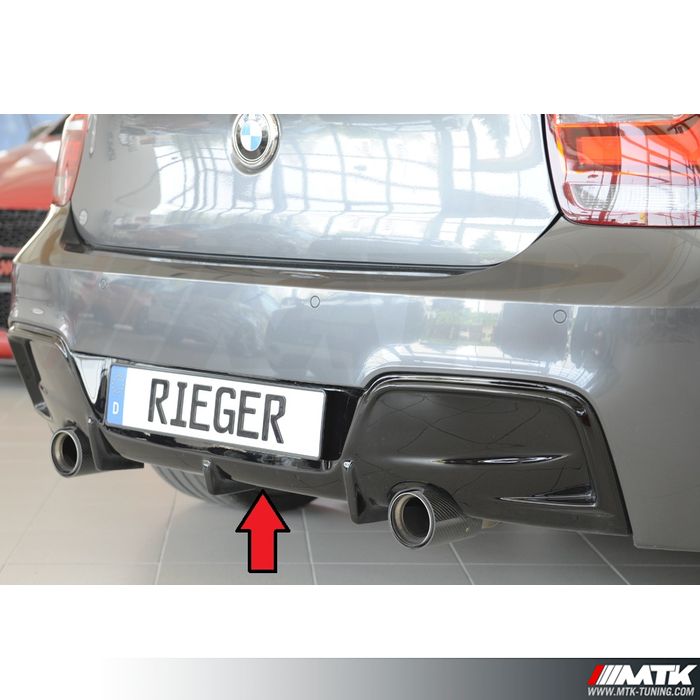 Diffuseur RIEGER BMW Serie 1 F20 et F21 Ph1