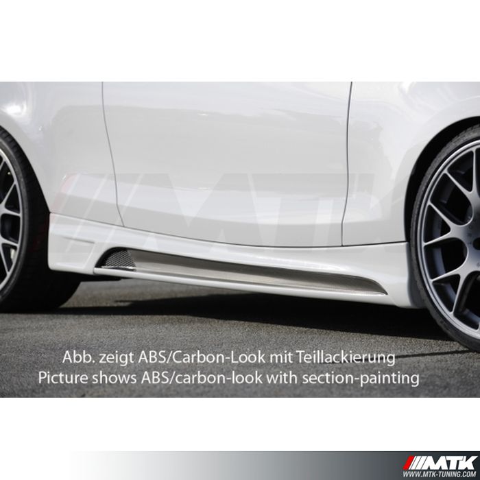 Bas de caisse gauche Carbon-look Rieger Tuning pour BMW SERIE
