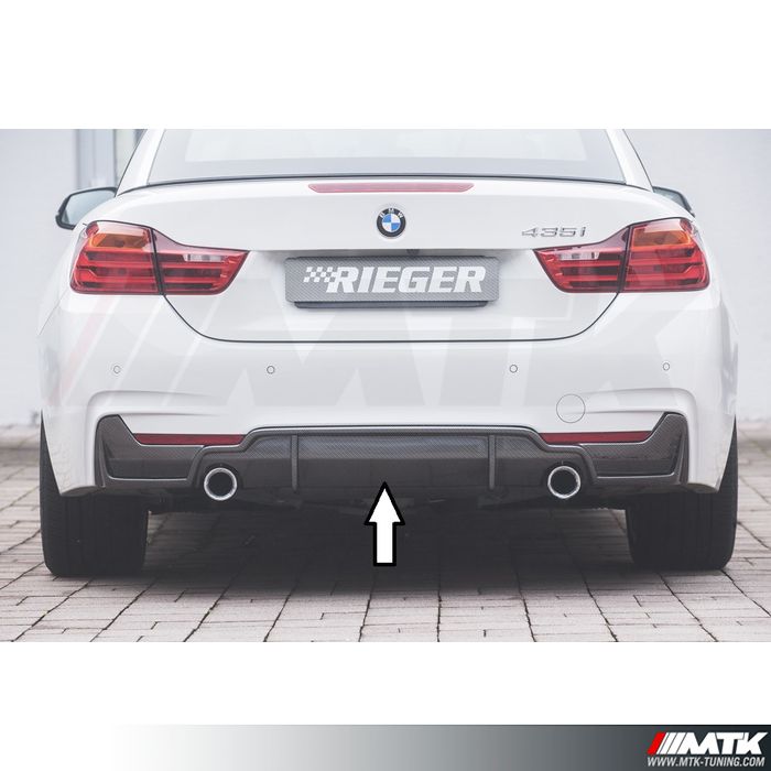 Diffuseur RIEGER BMW Serie 4 F32 F33 F36