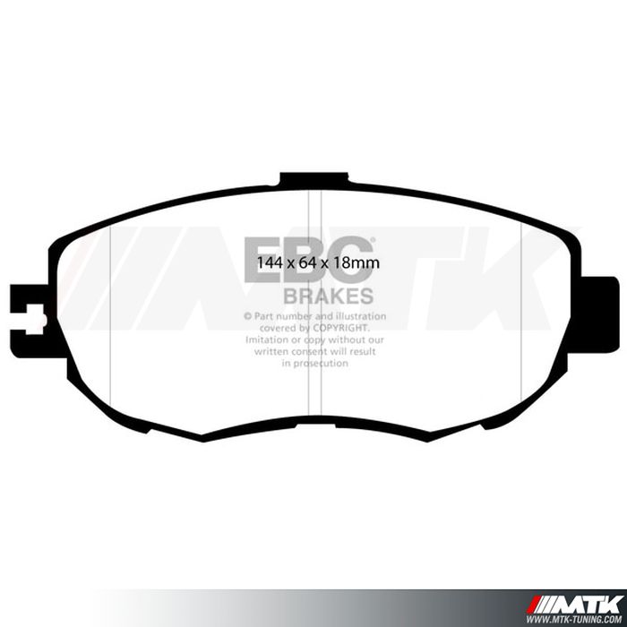 Plaquettes avant EBC Brakes Lexus LS400 (XF10)