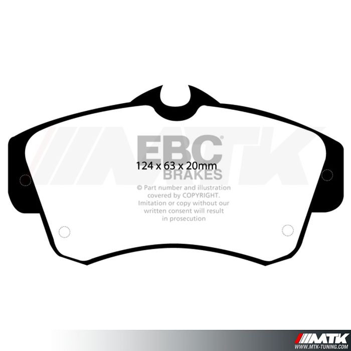 Plaquettes avant EBC Brakes Chrysler PT Cruiser