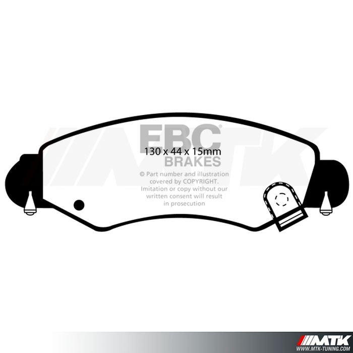 Plaquettes avant EBC Brakes Suzuki Wagon-R