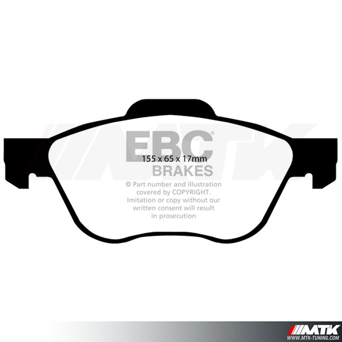 Plaquettes avant EBC Brakes Nissan Primera