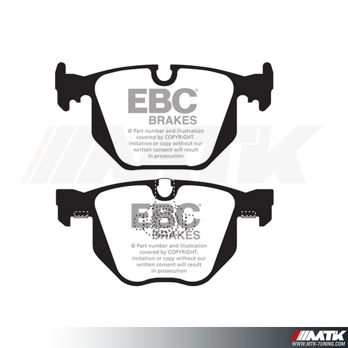 Plaquettes arrière EBC Brakes Bmw Serie 7 E65 - E66 - E67