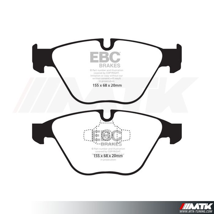 Plaquettes avant EBC Brakes Bmw Serie 3 E92