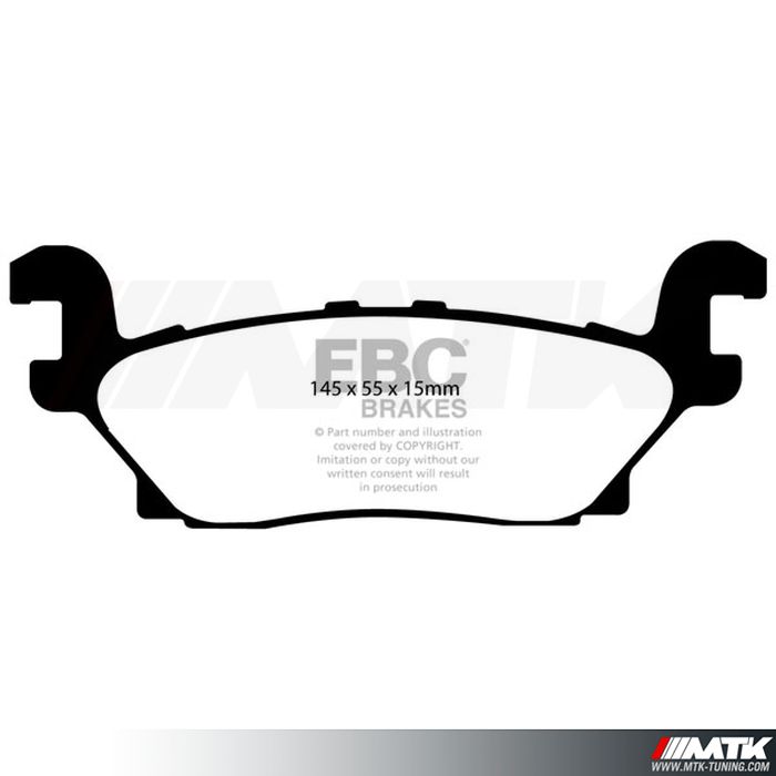 Plaquettes arrière EBC Brakes Hummer H3