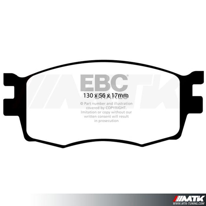 Plaquettes avant EBC Brakes Hyundai i-20 (PB)