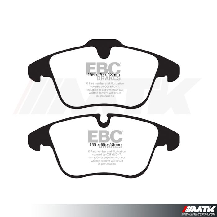 Plaquettes avant EBC Brakes Jaguar S-Type