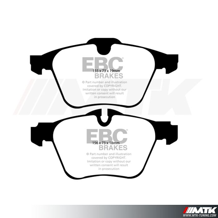 Plaquettes avant EBC Brakes Jaguar XKR