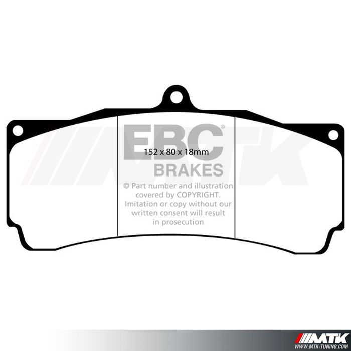 Plaquettes avant EBC Brakes Bmw Z4 E89