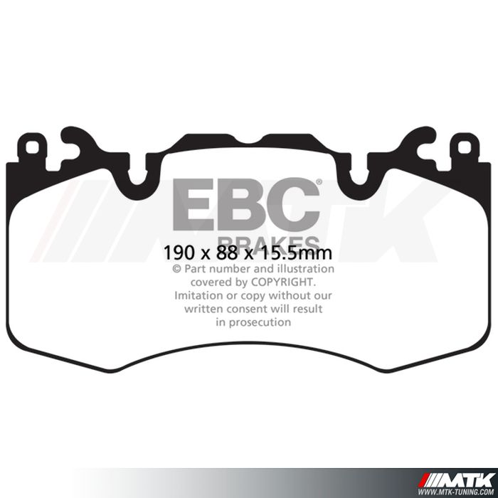 Plaquettes avant EBC Brakes Land Rover Range Rover (L405)