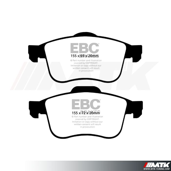 Plaquettes avant EBC Brakes Alfa Romeo Giulietta 940