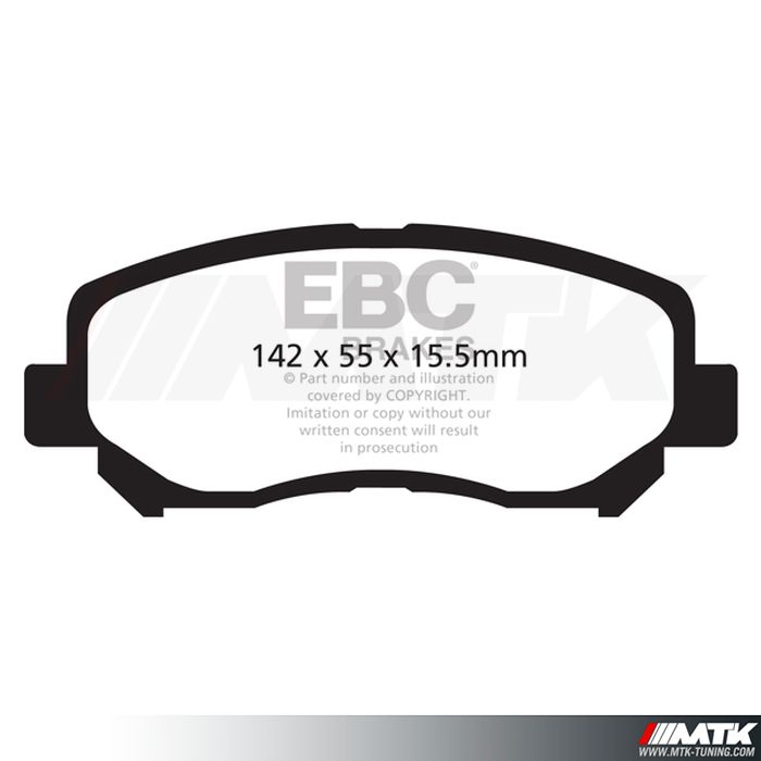 Plaquettes avant EBC Brakes Mazda CX-5