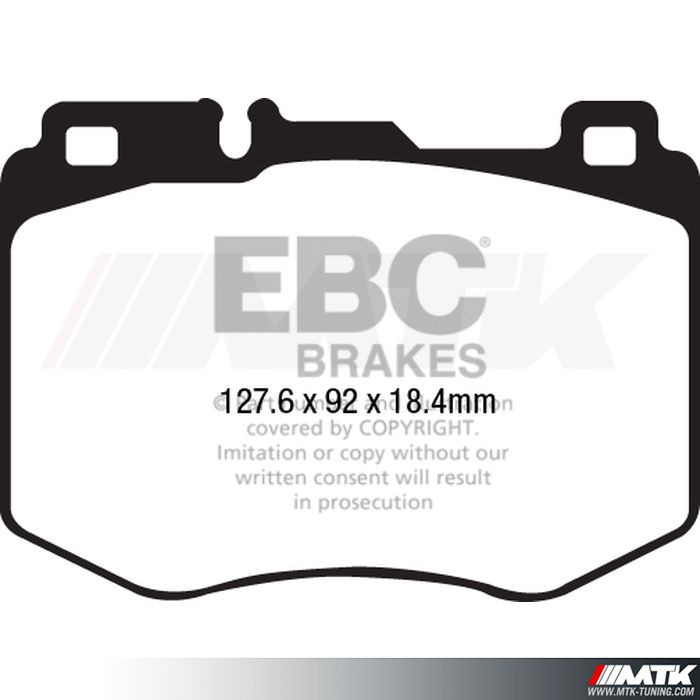 Plaquettes avant EBC Brakes Mercedes-Benz Classe E W213