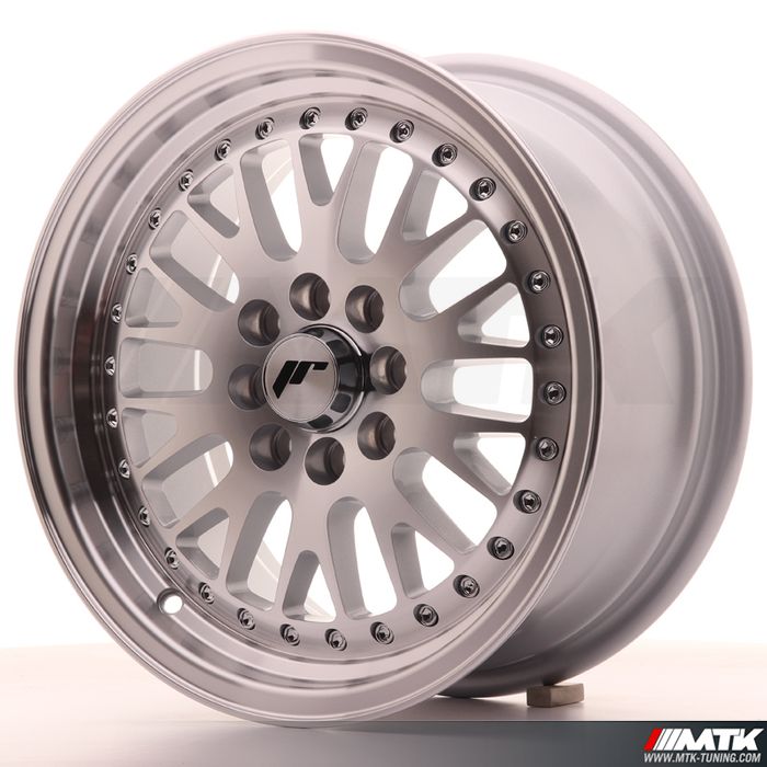 Jante Japan Racing JR10 Silver Machined 15X7 ET30