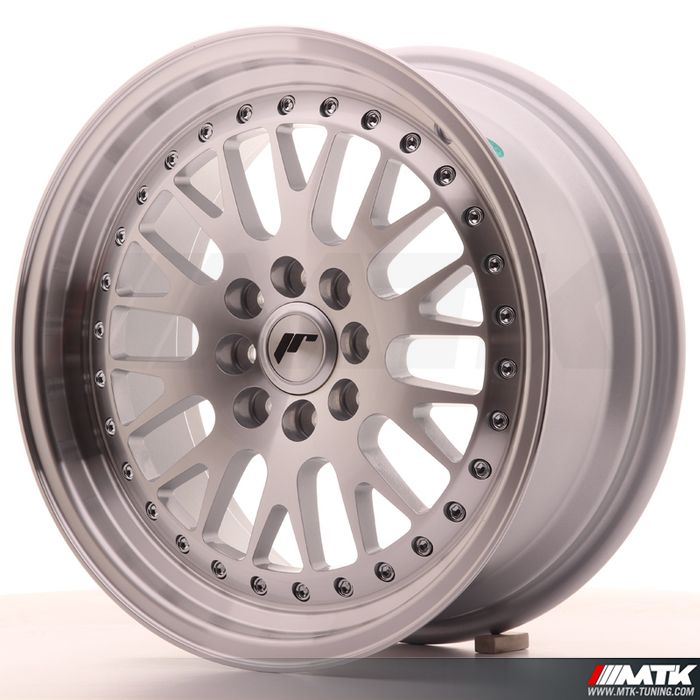 Jante Japan Racing JR10 Silver Machined 16X7 ET30