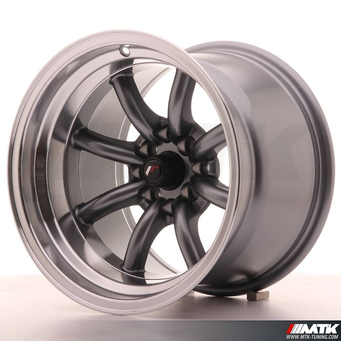 Jante Japan Racing JR19 Gun metal 15X10,5 ET-32