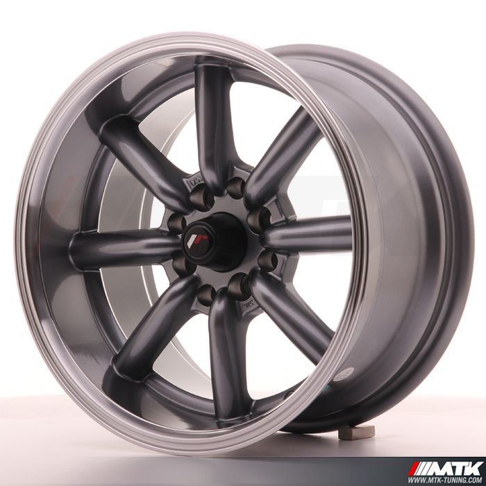 Jante Japan Racing JR19 Gun metal 15X8 ET0