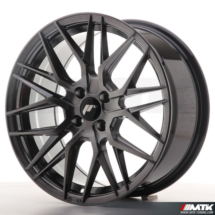 Japan Racing JR28 17x8 ET40 Hyper Black