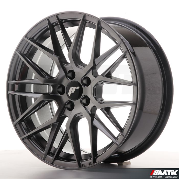 Japan Racing JR28 17x8 ET35 Hyper Black