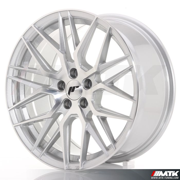 Japan Racing JR28 18x7,5 ET40 Machined Face Silver