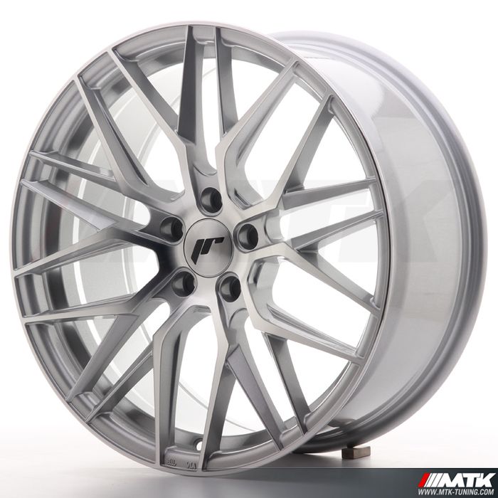 Japan Racing JR28 19x8,5 ET40 Machined Face Silver