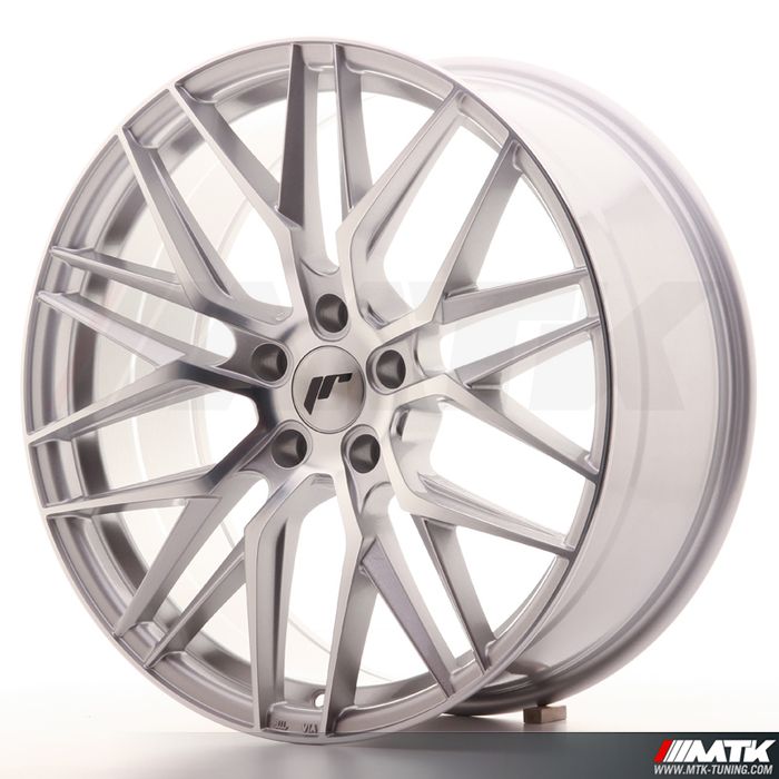 Japan Racing JR28 20x8,5 ET40 Machined Face Silver