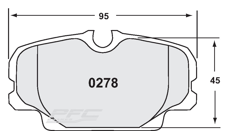 Plaquettes Avant PFC 11 BMW Serie 3 E30