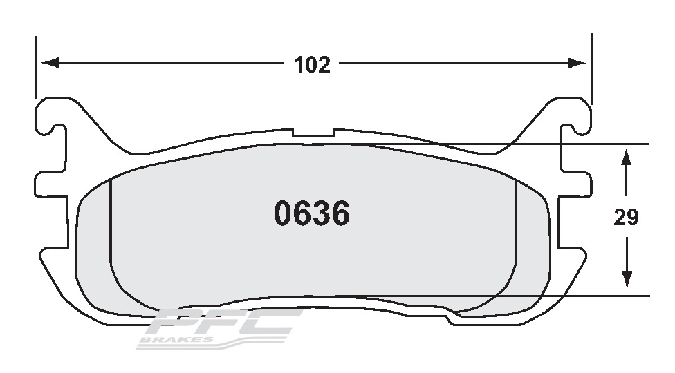 Plaquettes Arrière PFC 11 Mazda MX-5 NA/NB