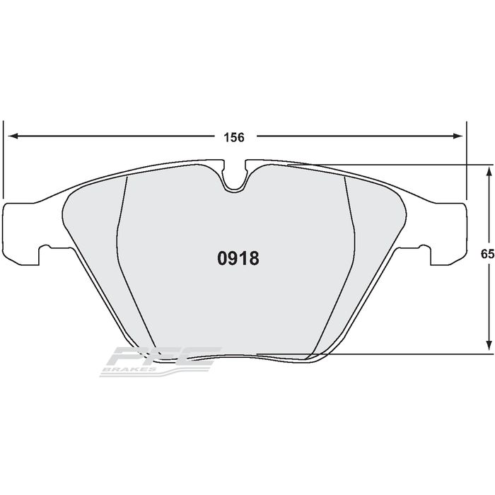 Plaquettes Avant PFC 11 BMW M3 E92