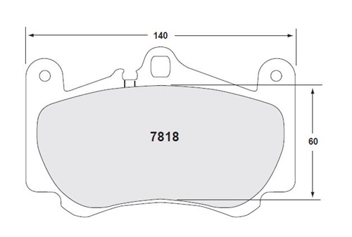 Plaquettes Avant PFC 11 Porsche 996 GT3 & 996 Turbo