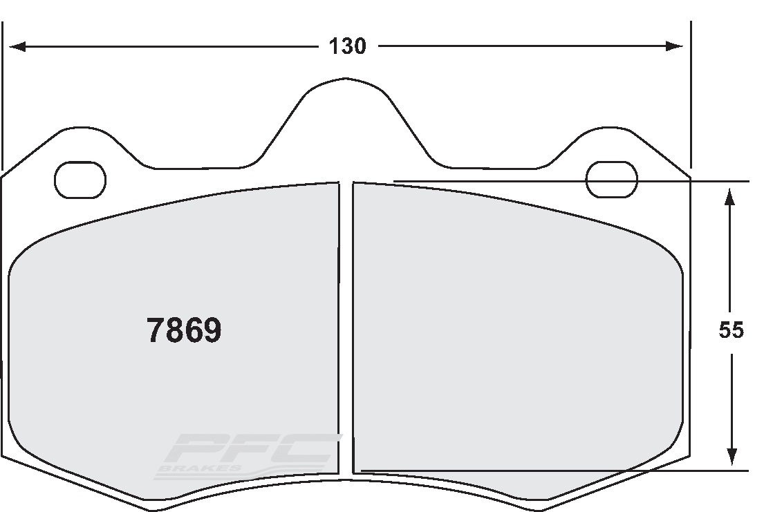 Plaquettes Avant PFC 08 Lotus Lotus Exige V6