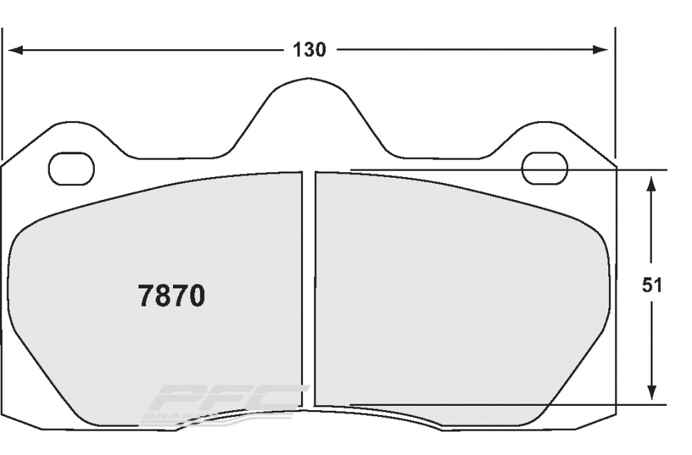 Plaquettes Avant PFC 08 Lotus Lotus Exige V6