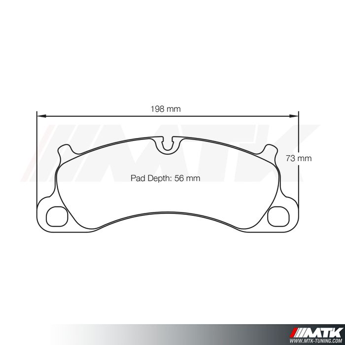 Plaquettes Racing Pagid Jaune RSL29 4922