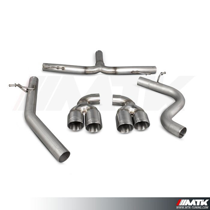 Catback Scorpion Catback Scorpion Full tube  Audi TT 8J 2.0 Tdi Quattro