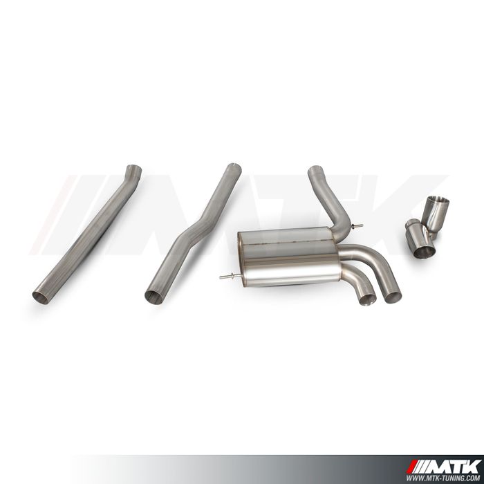 Catback Scorpion avec tube intermediaire Mini Cooper S F56